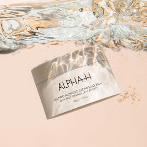 Alpha-H Melting Moment Cleansing Balm - Makeup & SPF Remover (90g) | Melts Away SPF, Dirt & Pollution, Nourishing Balm-To-Oil Texture, Vegan & Pregnancy-Safe for All Skin, Australian Made