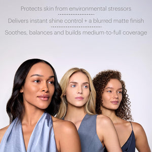 Glo Skin Beauty Modern Matte Foundation, Oil-Free, 1N, 30 mL | Full coverage matte foundation, salicylic acid + niacinamide, non-comedogenic, buildable, oily and acne-prone skin