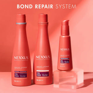 Nexxus Amino Bond Shampoo Bond Repair for Damaged Hair Powered by HYDROLINK BONDER with Amino5 Complex 13.5 oz