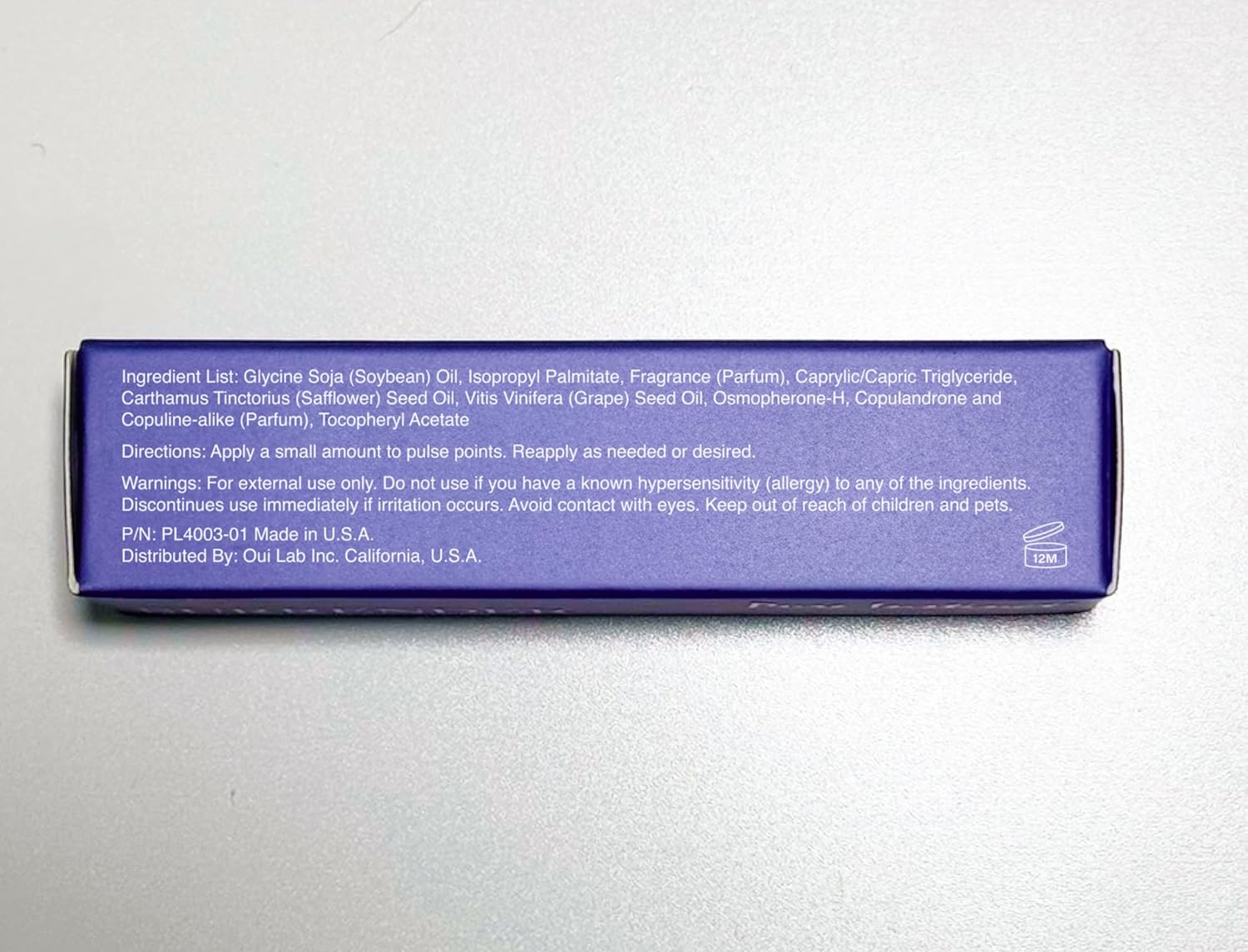 Pure Instinct SURRENDER Roll-On The Original Pheromone Infused Body Oil Perfume Fragrance EdP Parfum - For Her Women - TSA Ready 0.34 fl oz