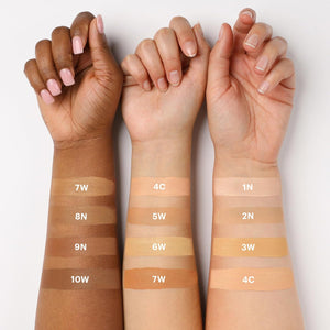Glo Skin Beauty Modern Matte Foundation, Oil-Free, 1N, 30 mL | Full coverage matte foundation, salicylic acid + niacinamide, non-comedogenic, buildable, oily and acne-prone skin