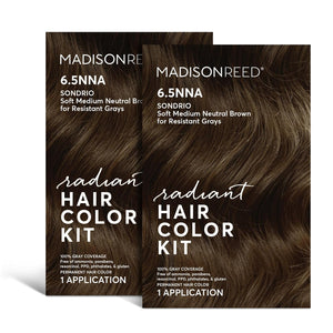 Madison Reed Radiant Hair Color Kit - 5NGM Dark Cinnamon Brown with Gold Mahogany Tones (Catania Brown), Dimensional Gray Hair Blending Permanent Hair Dye, PPD-Free & Ammonia-Free, 1 Pack