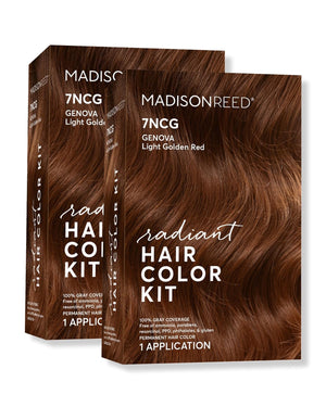 Madison Reed Radiant Hair Color Kit - 5NGM Dark Cinnamon Brown with Gold Mahogany Tones (Catania Brown), Dimensional Gray Hair Blending Permanent Hair Dye, PPD-Free & Ammonia-Free, 1 Pack