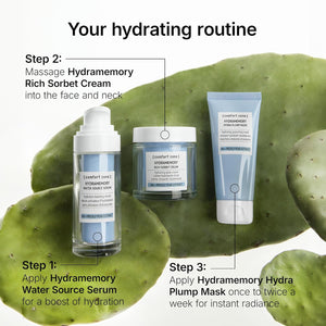 [ comfort zone ] Hydramemory Rich Sorbet Cream | Hydrating Glow Cream For Long-Lasting Moisturized, Firm, And Radiant Skin | All Day Softness