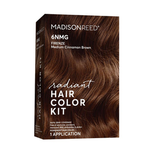 Madison Reed Radiant Hair Color Kit - 5NGM Dark Cinnamon Brown with Gold Mahogany Tones (Catania Brown), Dimensional Gray Hair Blending Permanent Hair Dye, PPD-Free & Ammonia-Free, 1 Pack