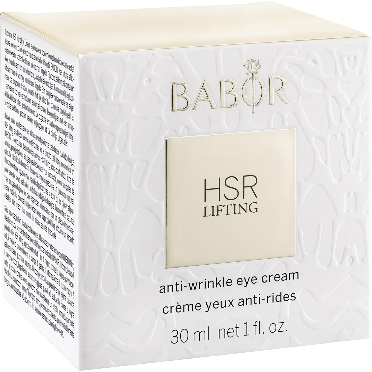 BABOR HSR Lifting Eye Cream, Anti Aging Eye Cream Instantly Minimizes Wrinkles Bags & Dark Circles, Eyelid Cream, Infused with Collagen to Smooth and Firm Under Eye, 1 oz