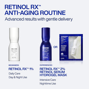 IOPE Expert Retinol RX 1% Super Bounce Serum - Gentle Anti-Aging Face Serum for Beginners - Visibly Firms Skin, Refines Pores, and Smooths Wrinkles