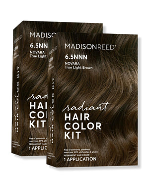 Madison Reed Radiant Hair Color Kit - 5NGM Dark Cinnamon Brown with Gold Mahogany Tones (Catania Brown), Dimensional Gray Hair Blending Permanent Hair Dye, PPD-Free & Ammonia-Free, 1 Pack