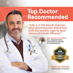 Cardio Miracle Nitric Oxide Supplement 60 Servings - Beet Root Powder with L-Arginine to Support Circulation, Blood Flow, Energy, Endurance, Stamina & Heart Health for Men and Women