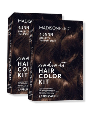 Madison Reed Radiant Hair Color Kit - 5NGM Dark Cinnamon Brown with Gold Mahogany Tones (Catania Brown), Dimensional Gray Hair Blending Permanent Hair Dye, PPD-Free & Ammonia-Free, 1 Pack