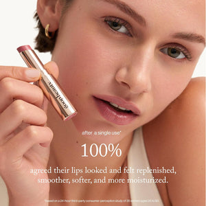 goop Beauty Tinted Lip Balm - Moisturizing, Soothing, Hydrating Lip Balm for Chapped, Cracked & Dry Lips, Nude-Pink Color, 0.16 oz