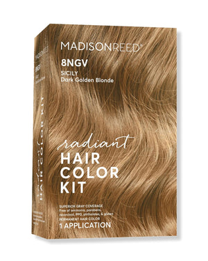 Madison Reed Radiant Hair Color Kit - 5NGM Dark Cinnamon Brown with Gold Mahogany Tones (Catania Brown), Dimensional Gray Hair Blending Permanent Hair Dye, PPD-Free & Ammonia-Free, 1 Pack