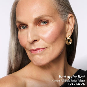 LAURA GELLER The Best of the Best Cream Full Face Palette | All-in-One Cream Face, Eye & Lip Palette | Blendable, Hydrating Makeup Made for Mature Skin