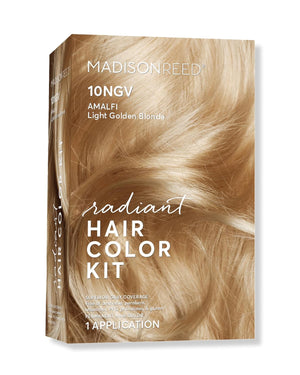 Madison Reed Radiant Hair Color Kit - 5NGM Dark Cinnamon Brown with Gold Mahogany Tones (Catania Brown), Dimensional Gray Hair Blending Permanent Hair Dye, PPD-Free & Ammonia-Free, 1 Pack