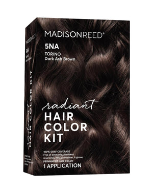 Madison Reed Radiant Hair Color Kit - 5NGM Dark Cinnamon Brown with Gold Mahogany Tones (Catania Brown), Dimensional Gray Hair Blending Permanent Hair Dye, PPD-Free & Ammonia-Free, 1 Pack