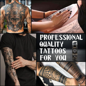 Pjordo Tattoo Stencil Transfer Gel Solution, Tattoo Stencil Gel, Tattoo Transfer Gel for Transfer Stickers Paper Machine Stencils, Stencil Gel Vacuum Bottle Designed for Professional & Clear Transfer