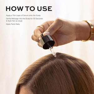 Root Replenish Active Growth Hair Serum with Redensyl DHT Blockers, Resveratrol & Scalp Microbiome Support for Thicker, Fuller-Looking Hair, Lightweight Water-Based Formula, 40mL