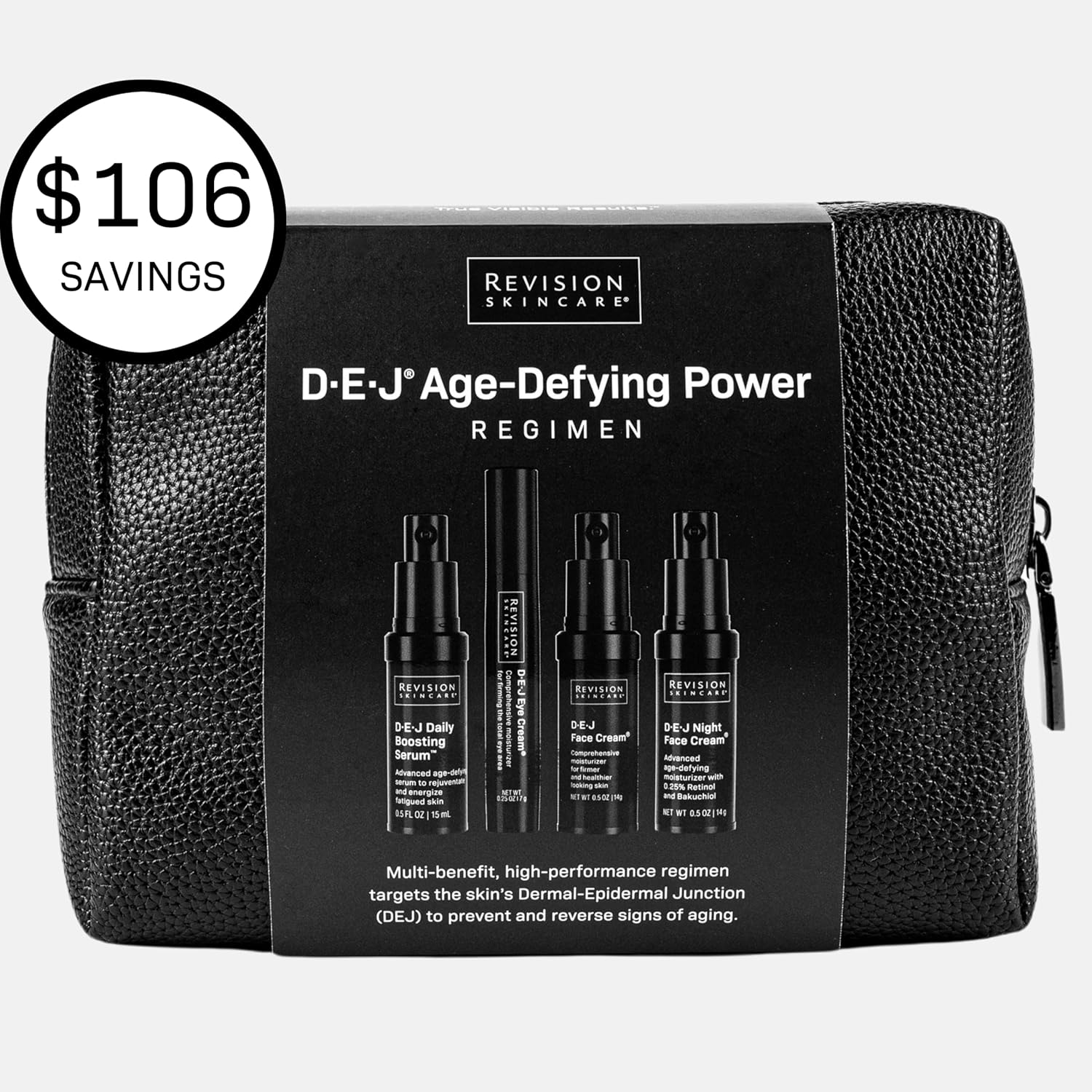 Revision Skincare D·E·J Eye Cream®, Firming and Moisturizing Treatment for Fine Lines, Wrinkles and Crow’s Feet