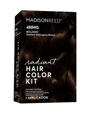 Madison Reed Radiant Hair Color Kit - 5NGM Dark Cinnamon Brown with Gold Mahogany Tones (Catania Brown), Dimensional Gray Hair Blending Permanent Hair Dye, PPD-Free & Ammonia-Free, 1 Pack