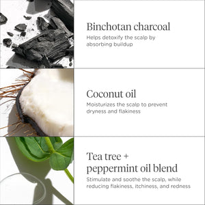 Briogeo Scalp Revival Charcoal + Coconut Oil Micro-Exfoliating Shampoo | Sulfate-Free Scalp Scrub for Dry, Itchy, or Oily Scalp | Detoxifying & Hydrating | Vegan & Cruelty Free