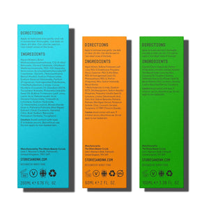 Stories & Ink Tattoo Preservation Pack (3-Piece) Daily Moisturizer, Vibrancy Serum and Highlighting Body Oil - Anti-Fade Ink Protection That Hydrates and Brightens Healed Tattoos