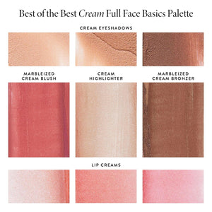 LAURA GELLER The Best of the Best Cream Full Face Palette | All-in-One Cream Face, Eye & Lip Palette | Blendable, Hydrating Makeup Made for Mature Skin