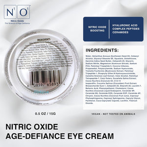 N1O1 Moisturizer Face Cream - Day & Night Face Moisturizer with Nitric Oxide, Peptide Complex, Epidermal Growth Factor - Tightening & Firming Skin Care Products for Wrinkles, Dark Spots - 1.75 oz.