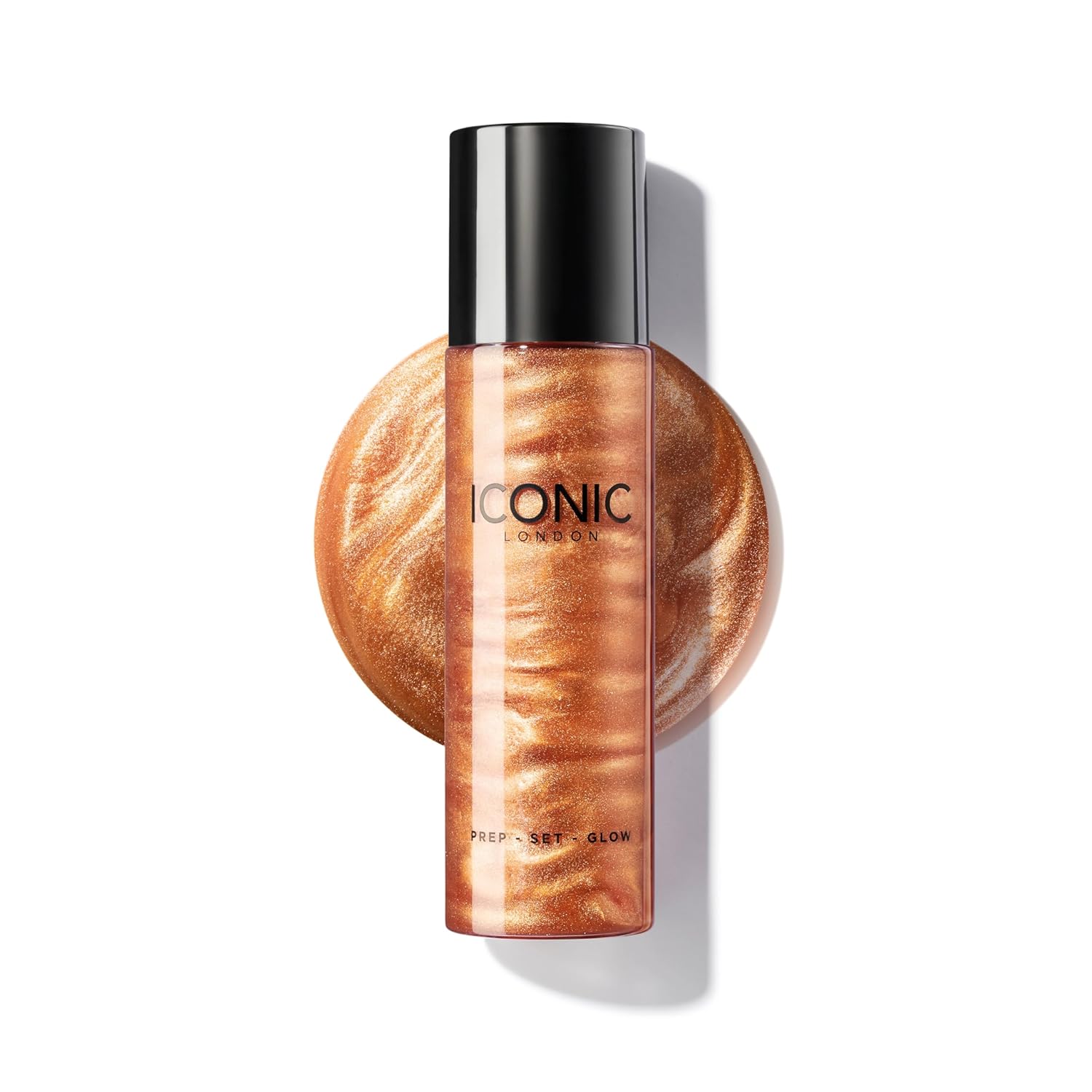 ICONIC LONDON Prep-Set-Glow | Hydrating + Setting + Glowing Spray, 3-in-1 Formula for a Dewy, Radiant Finish