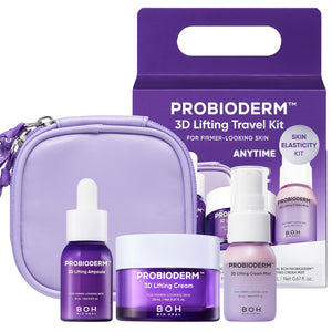 BIOHEAL BOH Probioderm 3D Lifting Skincare Set | Cardi B's Korean Night Cream, Serum & Face Mist for Lifting & Firming | Perfect Anti-Aging Routine for Dry, Dull, Saggy Skin | Mother’s Day Gift