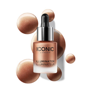 ICONIC LONDON Illuminator | Liquid Highlighting Drops for a Radiant Glow, Cruelty-Free, Vegan Makeup