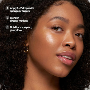 Revlon PhotoReady Lift + Fill Skin Tint, Multi-Use Glow Enhancer, Base & Highlighter for Glowing Skin, Sheer Coverage, 160, 1 fl oz