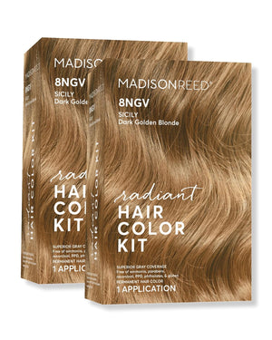 Madison Reed Radiant Hair Color Kit - 5NGM Dark Cinnamon Brown with Gold Mahogany Tones (Catania Brown), Dimensional Gray Hair Blending Permanent Hair Dye, PPD-Free & Ammonia-Free, 1 Pack