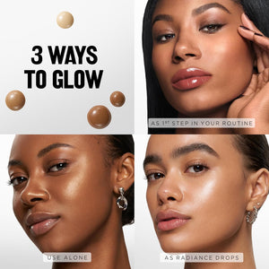 Revlon PhotoReady Lift + Fill Skin Tint, Multi-Use Glow Enhancer, Base & Highlighter for Glowing Skin, Sheer Coverage, 160, 1 fl oz