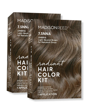Madison Reed Radiant Hair Color Kit - 5NGM Dark Cinnamon Brown with Gold Mahogany Tones (Catania Brown), Dimensional Gray Hair Blending Permanent Hair Dye, PPD-Free & Ammonia-Free, 1 Pack