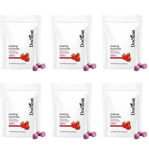 Docteat Urolithin A Gummies Muscle Vitality Support Cellular Energy Mitochondrial Health Daily Wellness Supplement 60 Gummies