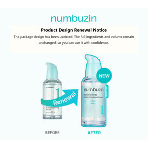 NUMBUZIN No.1 Pantothenic B5 Active Soothing Serum 1.69oz / 50ml K-Beauty